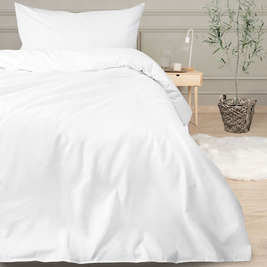 Smooth White Hotel Pillowcase/70x80
