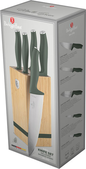 Berlinger Haus Collection Set of Knives with Base Made of Stainless Steel 6 Pieces
