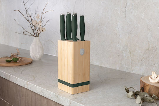 Berlinger Haus Collection Set of Knives with Base Made of Stainless Steel 6 Pieces