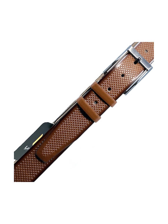 Herren Gürtel aus Künstliches Leder Tabac Braun