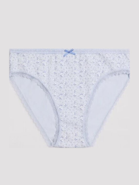 Βαμβακερά Damen Slip 2Pack Hellblau