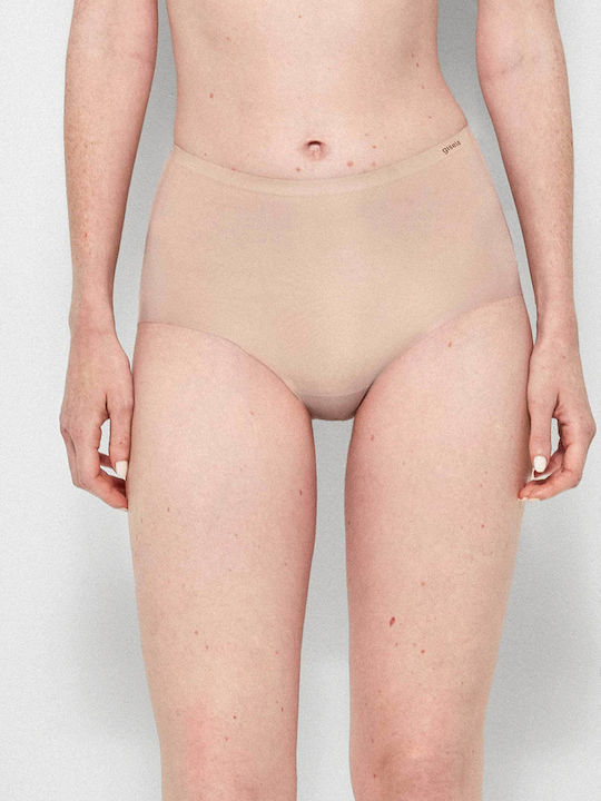 Damen Slip Nahtlos Pink