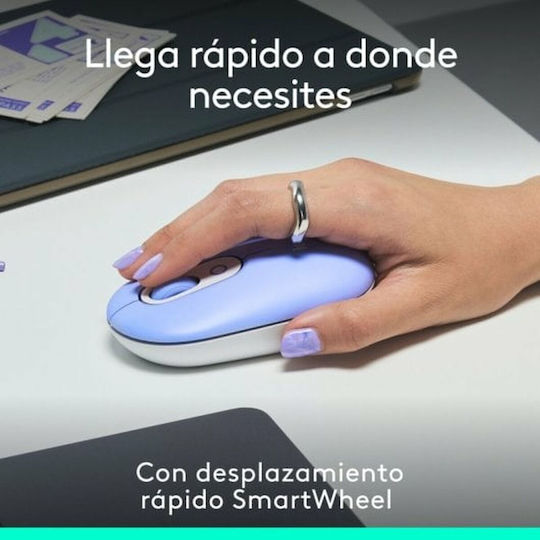 Logitech POP Emoji Wireless Bluetooth Mouse Lila