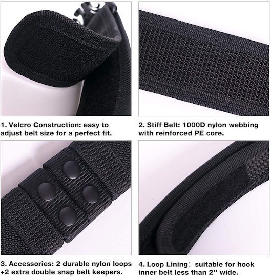 Men's Police Military Style Molle Duty Belt Mb08