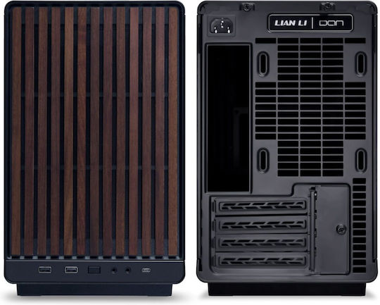 Lian Li DAN A3 Micro Tower Κουτί Υπολογιστή Wood
