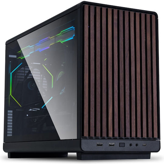 Lian Li DAN A3 Micro Tower Κουτί Υπολογιστή Wood