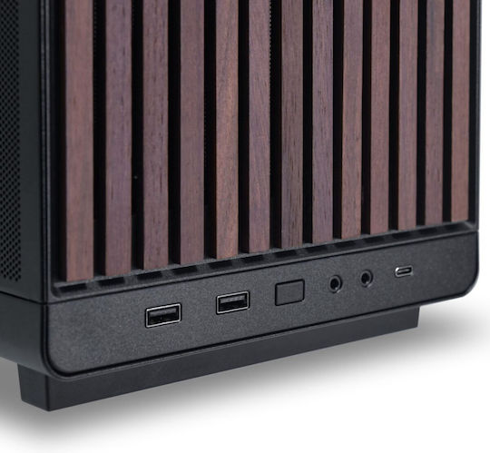 Lian Li DAN A3 Micro Tower Κουτί Υπολογιστή Wood