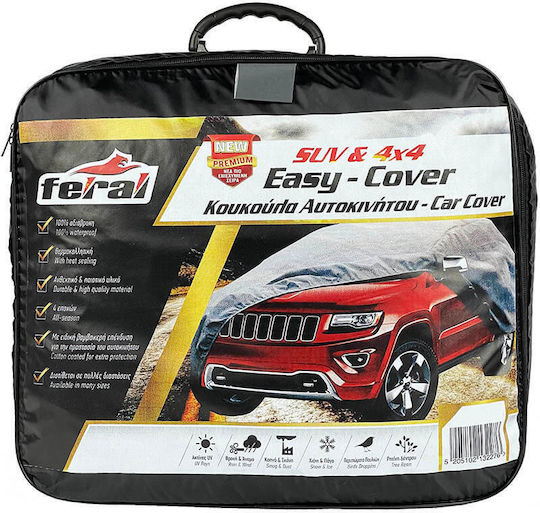 Feral Premium Covers for Car Isuzu D-Max Toyota Hilux Nissan Navara 571x203x160cm Waterproof XXLarge for SUV/JEEP