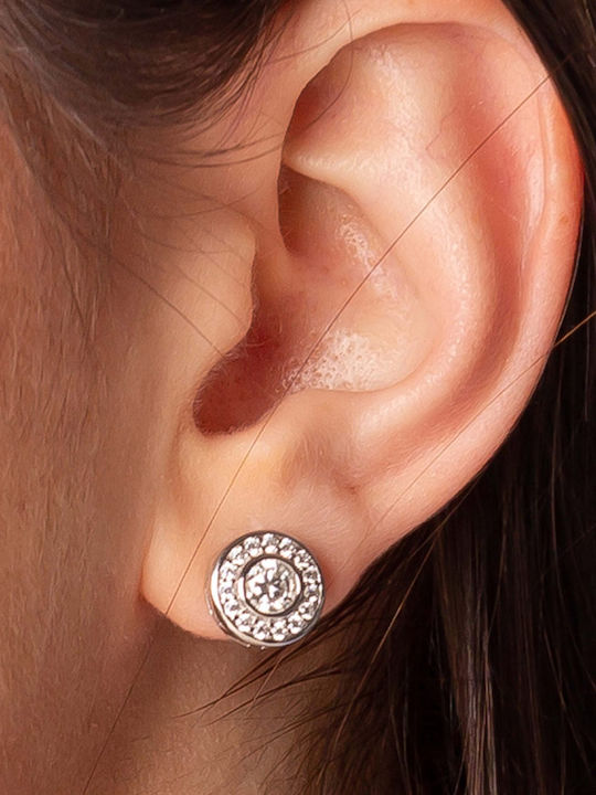 Brizzling Ohrringe aus Silber mit Diamant