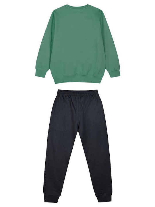 Energiers Kids Sweatpants Set Green