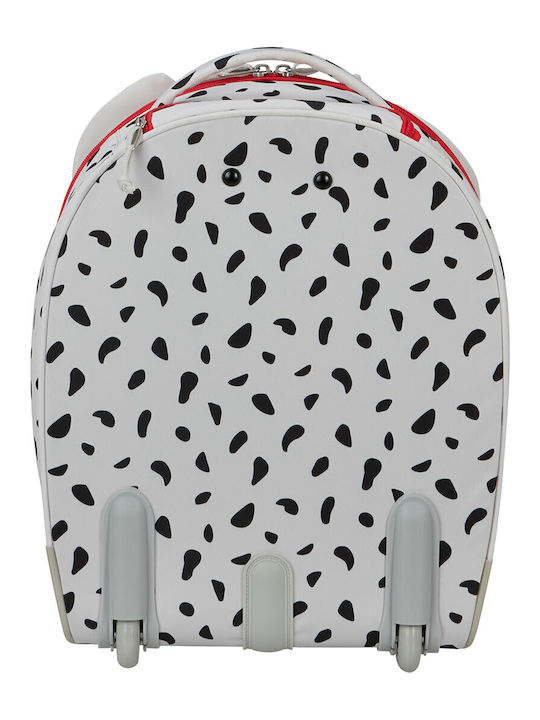 Samsonite Happy Sammies Παιδική Βαλίτσα Ταξιδίου Καμπίνας Υφασμάτινη Disney 101 Dalmatians με 2 Ρόδες Ύψους 45εκ.