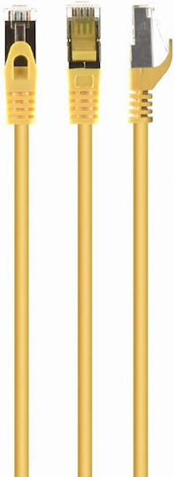 Gembird S/FTP Cat.6a (Gigabit) Καλώδιο Δικτύου Ethernet 2m Κίτρινο