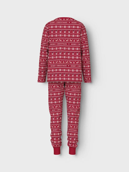 Name It Kids Pyjamas Winter Jester Red