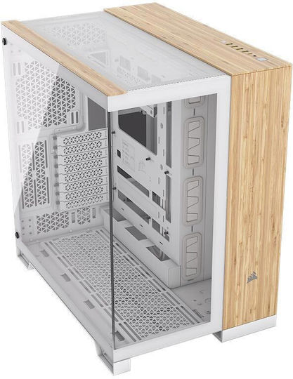 Corsair 6500X Gaming Middle Tower Carcasă Calculator cu Fereastră Laterală Alb