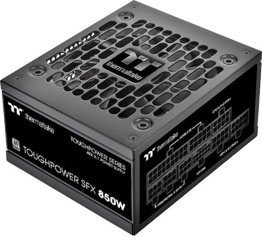 Thermaltake Toughpower SFX Gen 5.0 850W Black Computer Power Supply Full Modular 80 Plus Platinum