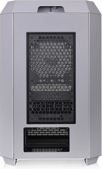 Thermaltake The Tower 300 Gaming Mikro-Turm Computergehäuse mit Seitenfenster und RGB-Beleuchtung Limestone