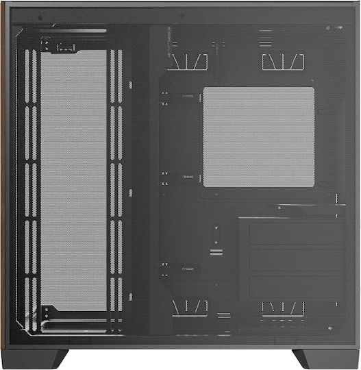 Antec C8 Gaming Full Tower Κουτί Υπολογιστή με Πλαϊνό Παράθυρο Wood