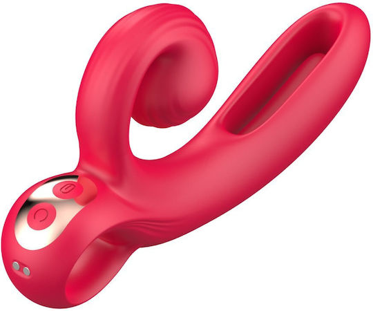 Erospace Δονητής Rabbit Κόκκινος