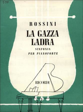 Gioachino Rossini La Gazza Ladra Sinfonia Per Pianoforte Εκδόσεις Ricordi