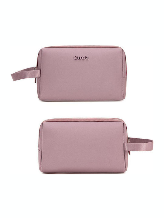 Damen Necessaire in Lila Farbe 22.5cm