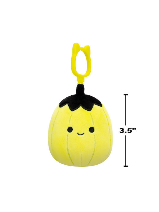 Squishmallows Halloween Plush Keychain Walt Neon Lime Green Pumpkin 9cm Sqcp00258