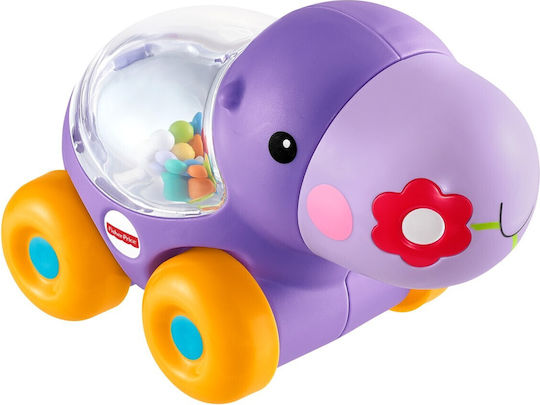 Mattel Избутване насам-натам Hop Along Hippo със звуци