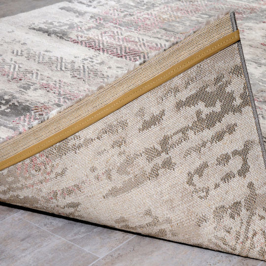 Tzikas Carpets Elements 65037-956 Synthetisch,Polyester/Cotton/Leather Grey-pink