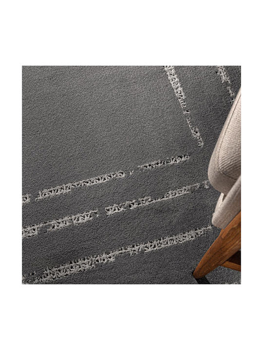 Guy Laroche Luxor Teppich Rechteckig Synthetisch,Polyester/Cotton/Leather Carbon