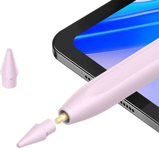 Baseus Smooth Writing 2 Series Digitală Stilou Tactil cu Palm Rejection pentru iPad Sakura Pink SXBC080004