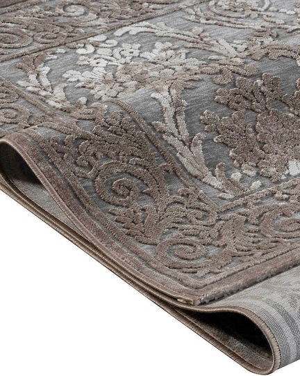 Madi Allium Regal Rug Round Grey