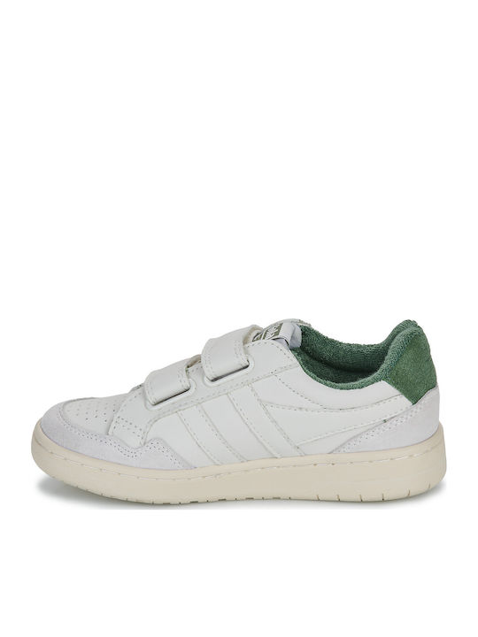 Παιδικά Sneakers με Σκρατς Λευκά