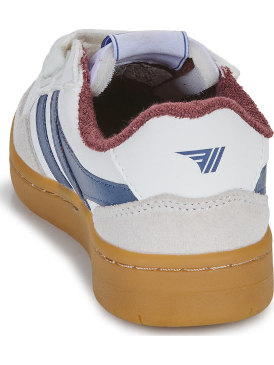 Παιδικά Sneakers με Σκρατς Λευκά