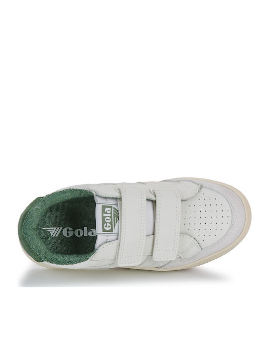 Παιδικά Sneakers με Σκρατς Λευκά