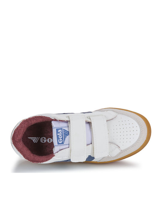 Παιδικά Sneakers με Σκρατς Λευκά