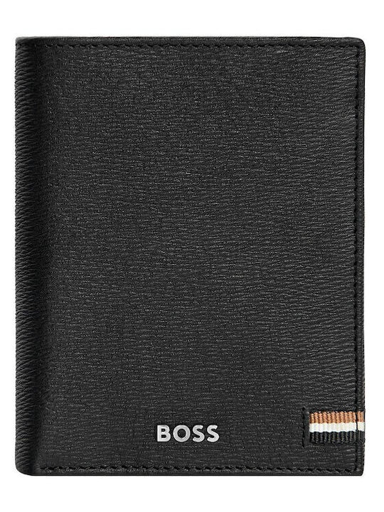 Boss Leather Men's Wallet Classic Black