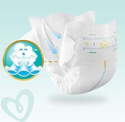 Pampers Tape Diapers Premium Care No. 5 for 11-16kg 58pcs