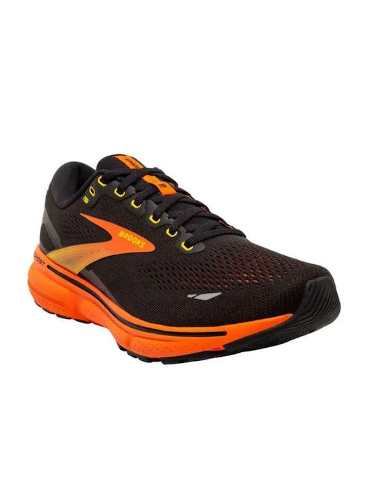 Brooks Ghost 15 Sport Shoes Running Black / Orange