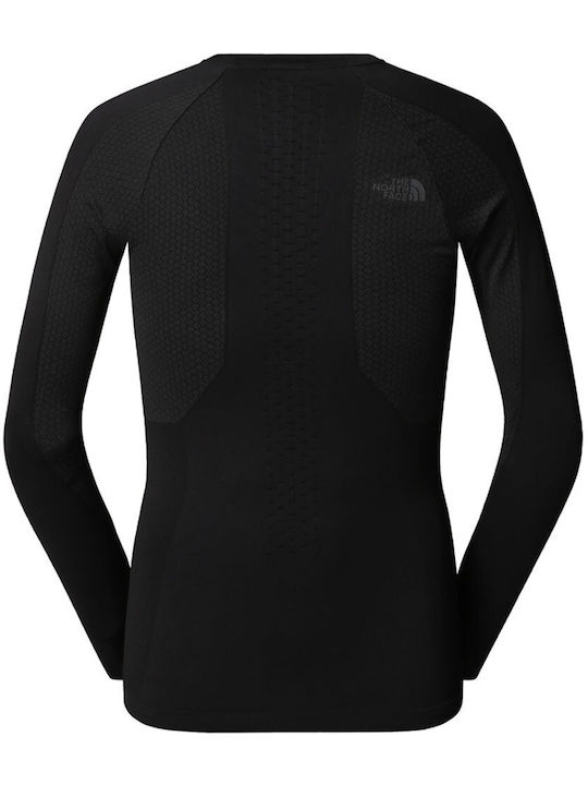 The North Face Ισοθερμική Μπλούζα Μαύρη The North Face Ισοθερμική Μπλούζα Μαύρη