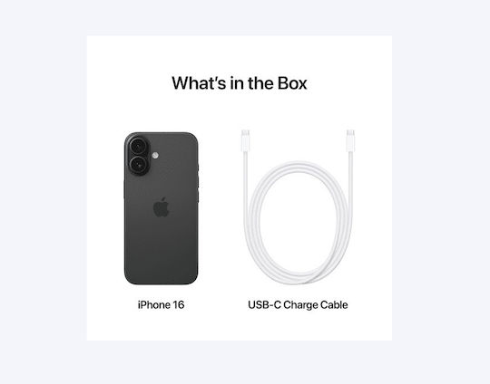 Apple iPhone 16 (8/512GB) Black
