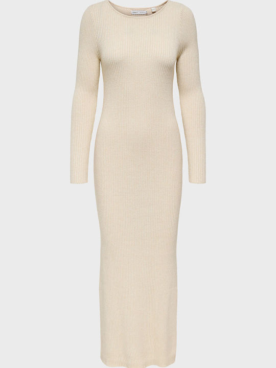 Katia Maxi Knitted Dress Ecru