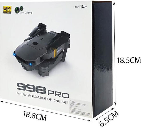 998 Pro Drohne Standard FPV mit Kamera 1080p und Steuerung