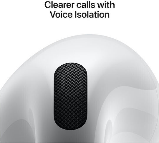 Apple AirPods (4th generation) Earbud Bluetooth Handsfree Earphones with Sweat Resistance and Charging Case White