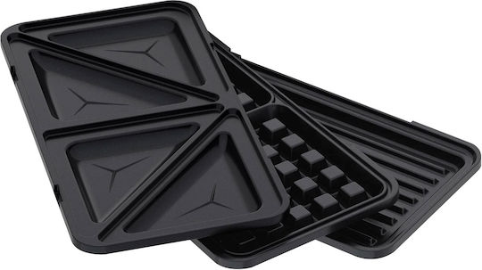 Berlinger Haus Sandwich Maker with Removable Plates for for 2 Sandwiches Sandwiches 780W Black