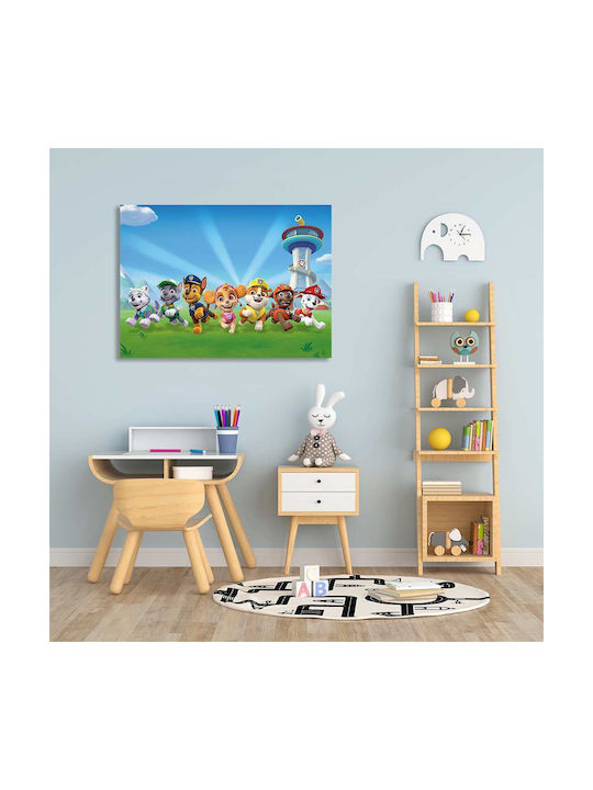 Children's Canvas Painting Paw Patrol Knv0564 45cm X 65cm