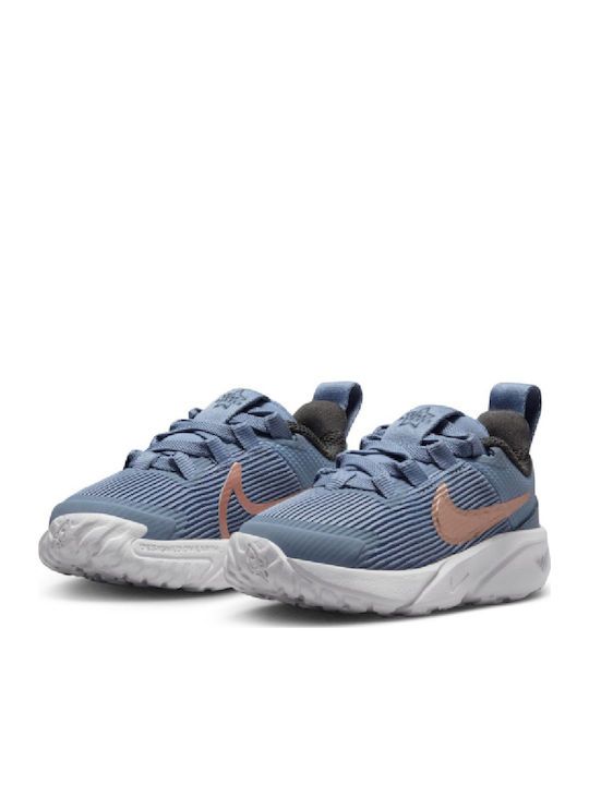 Star Runner Star Runner 4 Kids Sports Shoes Running with Laces Blue
