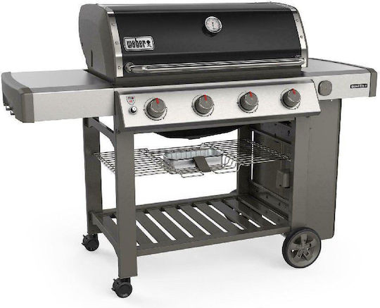 Weber Genesis II E-410 GBS Crismon Limited Edition Газово Барбекю Чугунена Решетка 86брx48брсм. с 3 бр