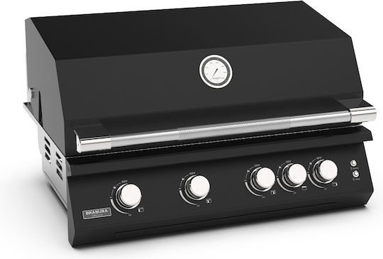 Brabura Fusion 400 RM Gasgrill Rost 77cmx46cmcm mit 4 cm 16.4kW