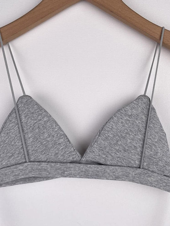 Ouno Bralette Σουτιέν Γκρι