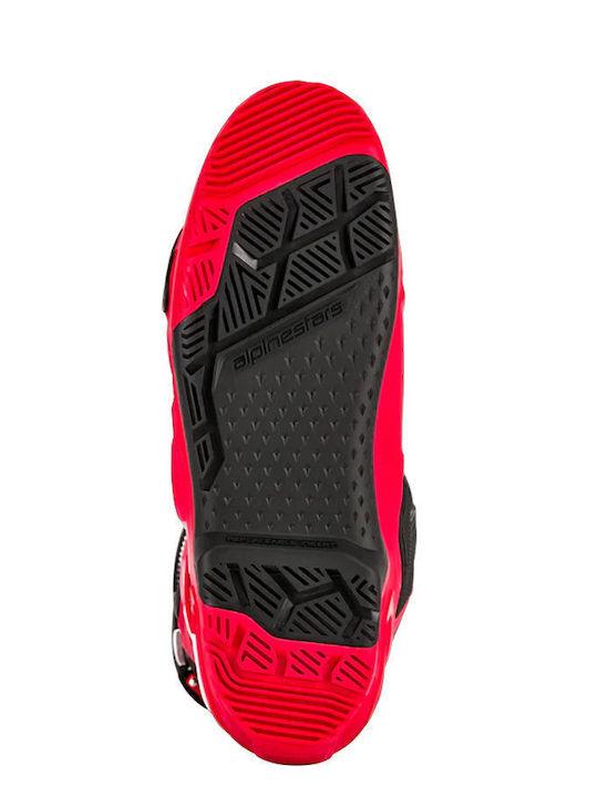 Alpinestars Tech 10 Ανδρικές Μπότες Motocross Κόκκινες