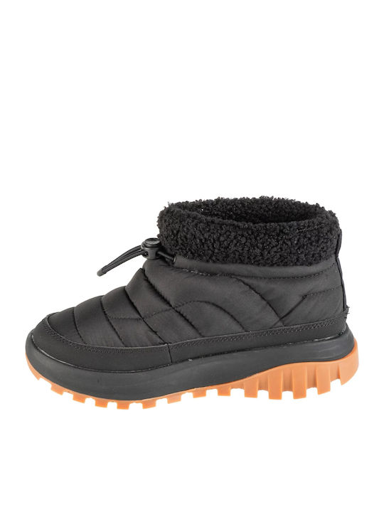 Snowtrot Shorty Ghete dama Chelsea cu Inaltime toc Negru